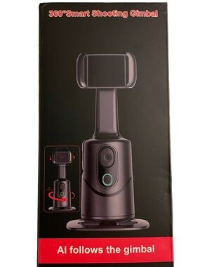 NEW Smart 360° Auto Face Tracking Gimbal Desktop Phone Holder with Face Tracking